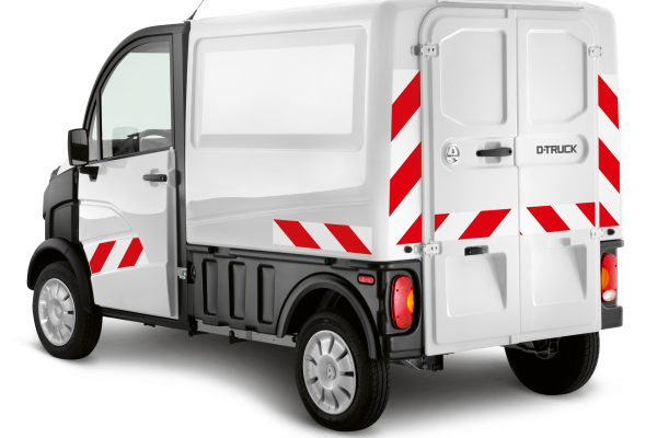 Mopedbiler fra AIXAM D-Truck Rear