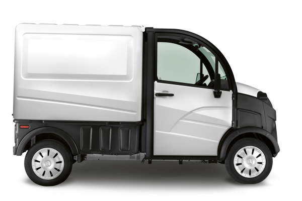 Mopedbiler fra AIXAM D-Truck Side
