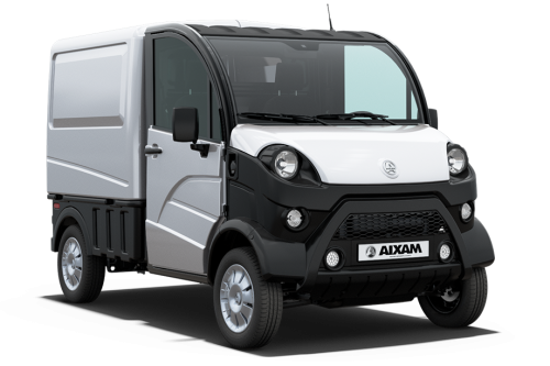 Mopedbiler fra AIXAM E-Truck Van