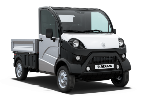 Mopedbiler fra AIXAM E-Truck Drop Side
